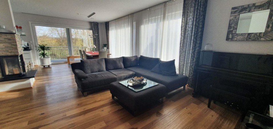 Wohnzimmer EG Mehrfamilienhaus Meckenbeuren